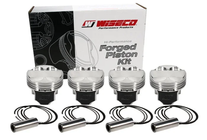 Wiseco 4V DOMED +5.9cc – 6533M815 Piston Shelf Stock Kit | 1988-1991 Toyota Corolla GTS ,1985-1989 Toyota MR2 GT, 1988-1989 Toyota MR2 Super Charged (K533M82)