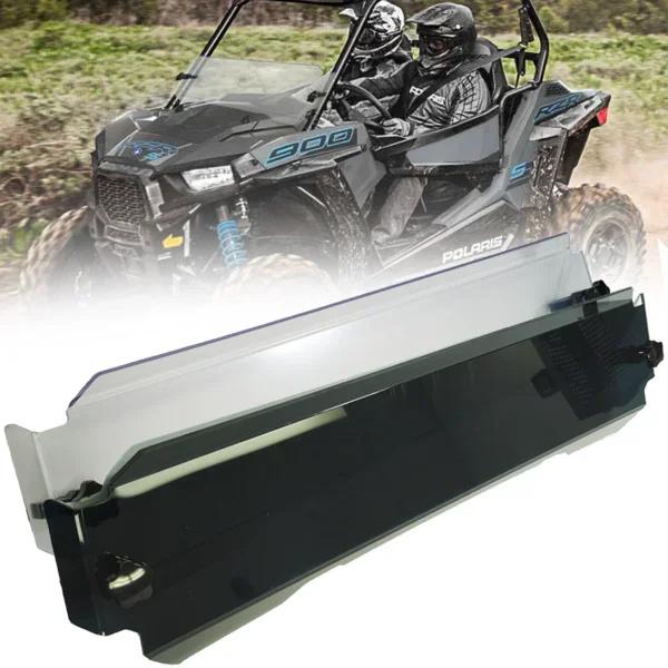 Xprite Heavy Duty Half Windshield Polaris RZR/900/1000/Turbo/XP/4 (2014-2018) Clear / Smoke