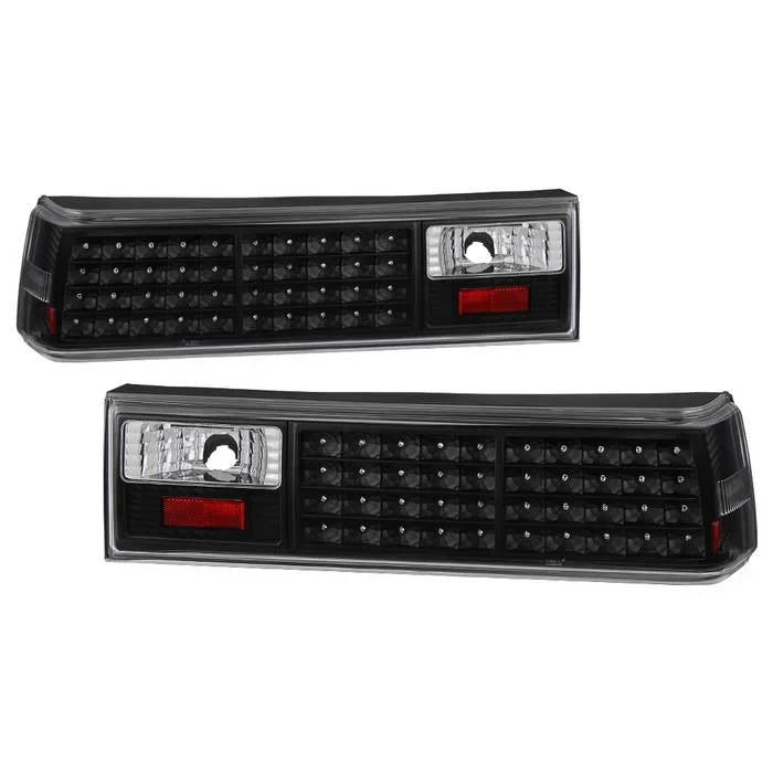 Xtune LED Tail Lights Ford Mustang (1987-1993) Black Housing