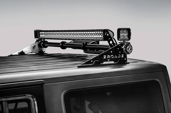 ZROADZ Off Road Products Z350050-JK-KIT-B JEEP WRANGLER JK Modular Roof Multiple LEDs Mount