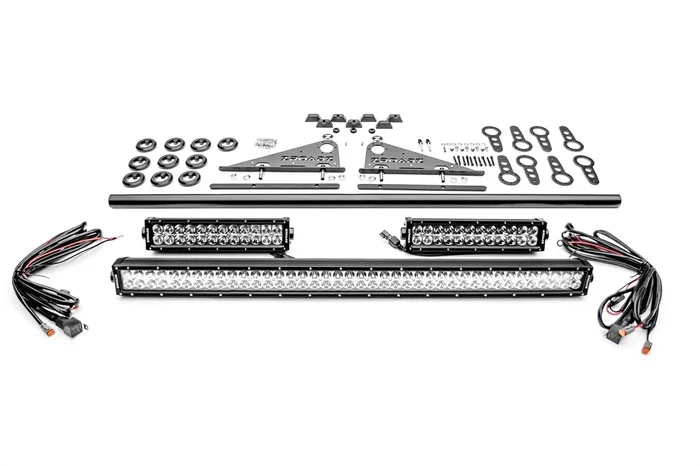 ZROADZ Off Road Products Z350050-KIT-F Modular Rack Full Size Trucks Megawatt Roof Multiple LEDs Kit